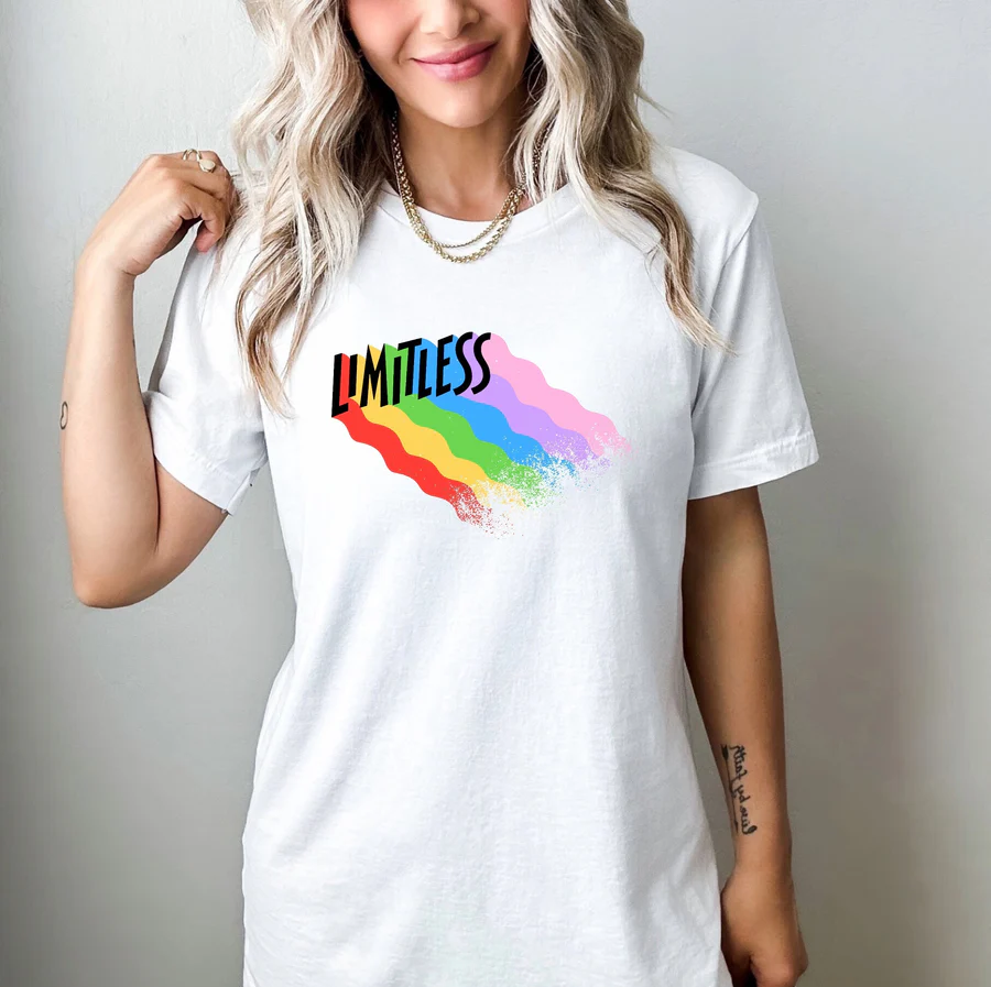 Limitless Rainbow Women's Graphic Tee