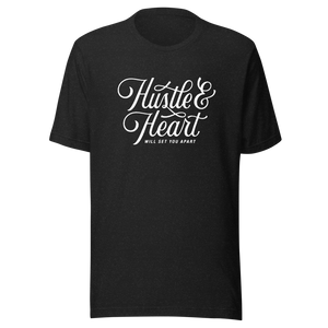 Hustle and Heart Will Set You Apart Women's Graphic Tee