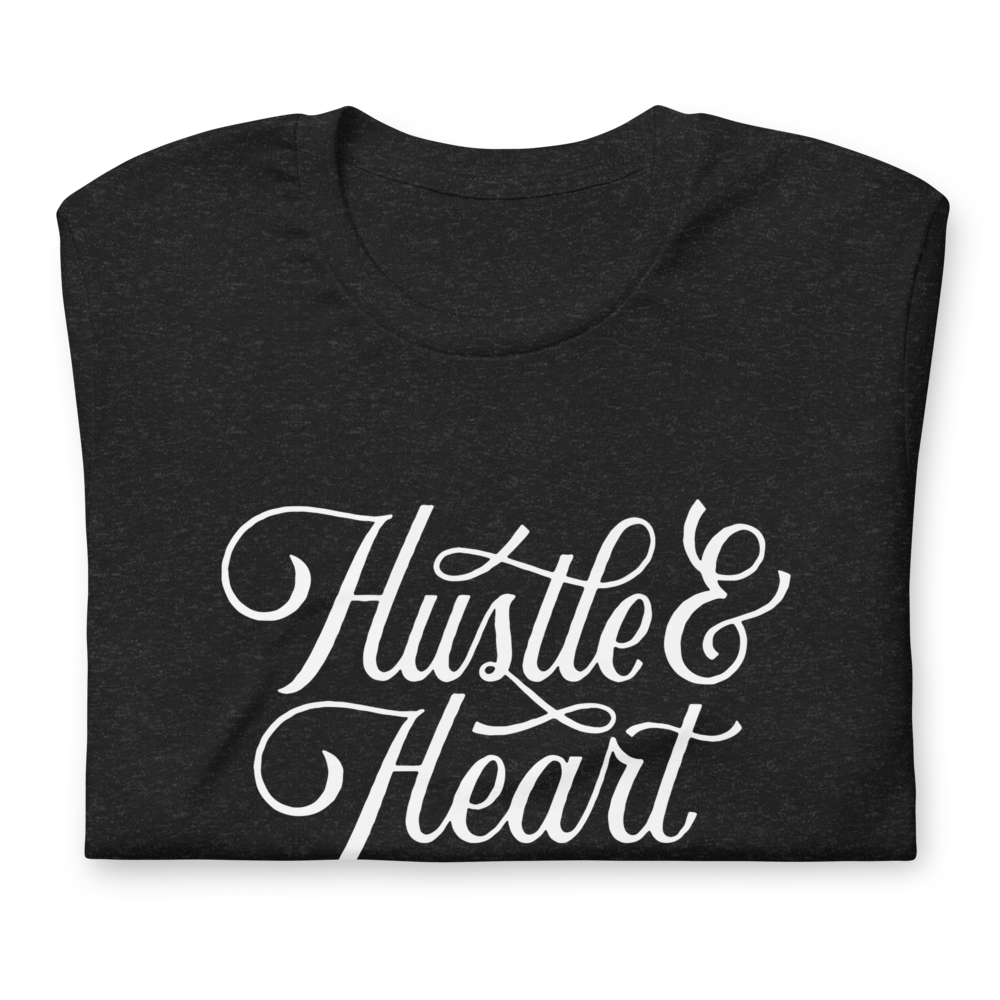 Hustle and Heart Will Set You Apart Women's Graphic Tee