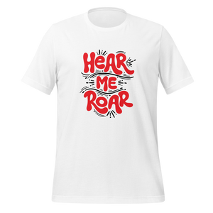 Hear Me Roar Women's Graphic Tee