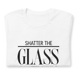 Shatter the Glass Ceiling Women's Graphic Tee