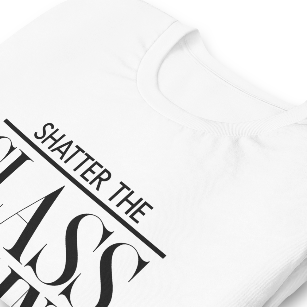 Shatter the Glass Ceiling Women's Graphic Tee