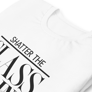 Shatter the Glass Ceiling Women's Graphic Tee