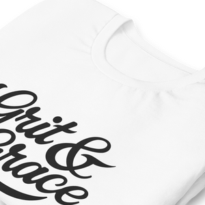 Grit & Grace Women's Graphic Tee - White