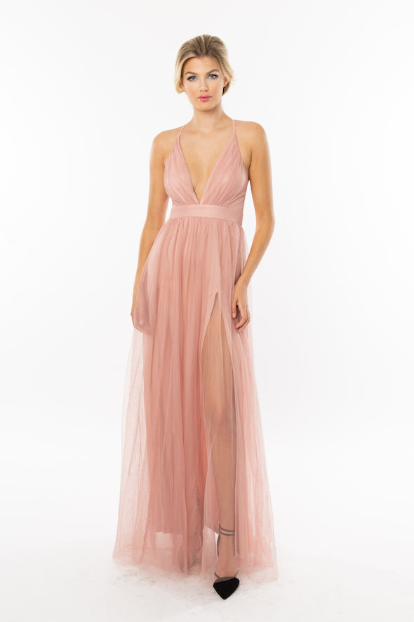 Pink Maxi Dress