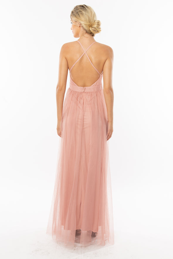 Pink Maxi Dress